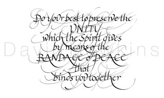 David Hawkins Calligraphy