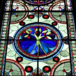 Roots and Shoots - David Hawkins stained glass window